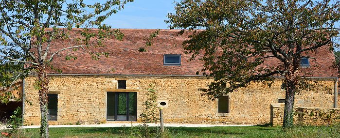 Lafaçade du gîte